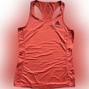 Adidas Climalite Women’s XS Racerback Athletic Activewear Tank Top Orange